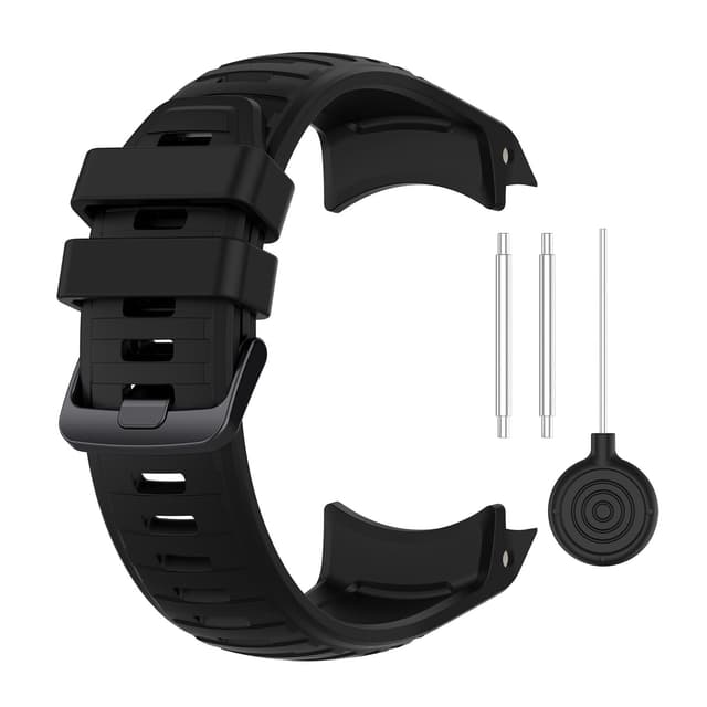 Silikon Klockarmbandsarmband för Garmin Instinct 2X Svart