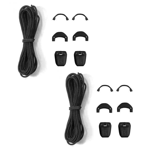 Salomon Quicklace snørebånd Sort M
