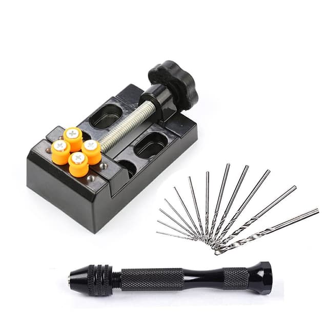 Verktøysett med Micro Twist Drill Sort