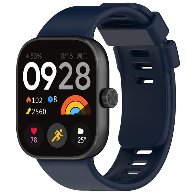 Silikoninen rannekoru Redmi Watch 4:lle Sininen