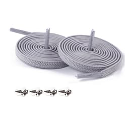 Elastiske skolisser - 3 par Sort
