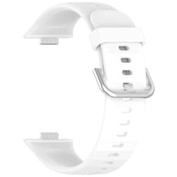 Silikoniranneke Huawei Watch Fit 3:lle Valkoinen