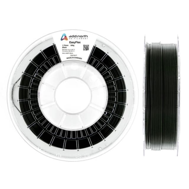 ADDNORTH Filament EasyFlex 1.75mm 500g Svart