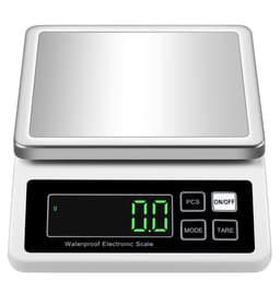 Elektronisk digital vægt Hvid 10 kg/0,1 g