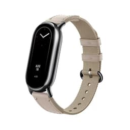 Vævet armbåndsurrem til Xiaomi Mi Band 8 Hvid