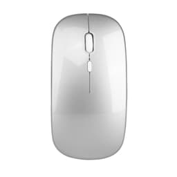 Trådlös mus 2.4G - Tyst optisk datormus Silver