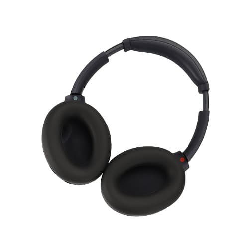 1 par øreputer i silikon, pannebånd for Sony WH-1000XM3 Sort