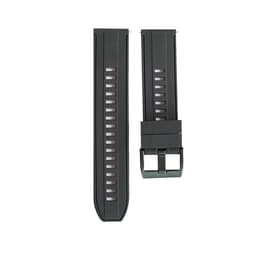 Silikoniranneke Huawei Watch GT2E/GT2:lle 46 mm/GT 46 mm Musta