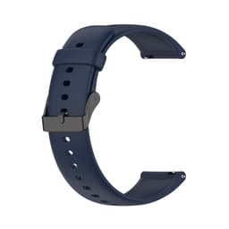 SKG V9 Pro, Amazfit Bip5 Unity Liquid Silicone Watch Armband Mörkblå