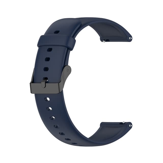 SKG V9 Pro, Amazfit Bip5 Unity nestesilikoninen kellohihna Tummansininen
