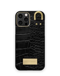 Atelier Case iPhone 12 / 12 Pro Black Croco