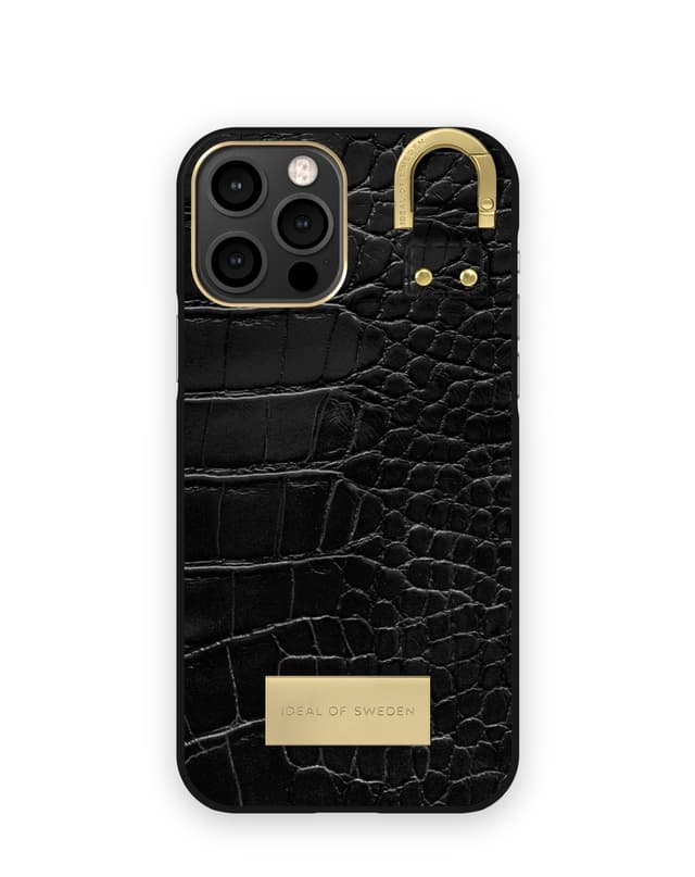 Atelier Case iPhone 12 / 12 Pro Black Croco