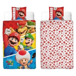 Super Mario Sengetøy - Voksenstørrelse 140 x 200 cm - Super Mario (SMM003)