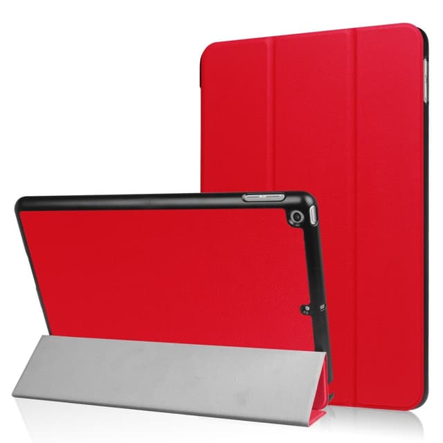 iPadille 9.7 (2018)/9.7 (2017) Kolminkertainen kotelo - punainen