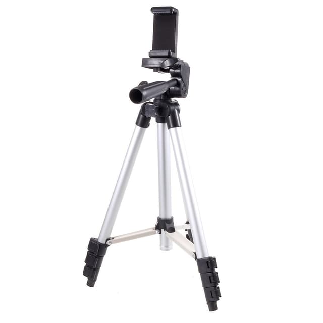 Tripod Holder med Telefonklemme, Klemmebredde: 57-83 mm