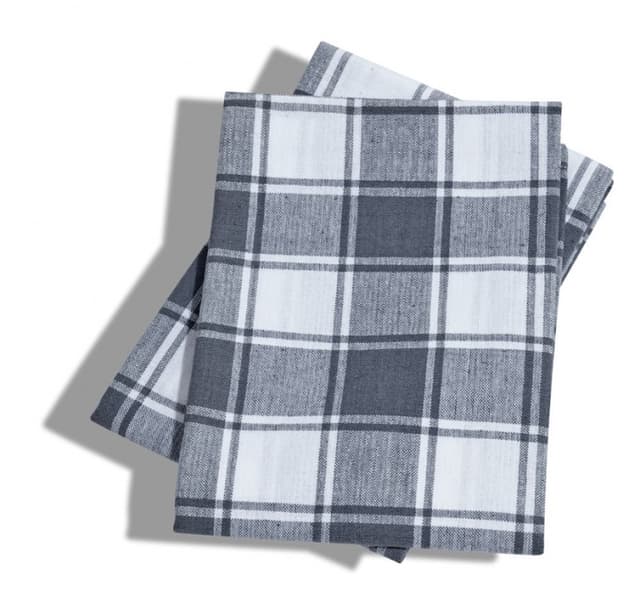 Queen Anne Kökshandduk 2-Pack Mörkgrå 45x65