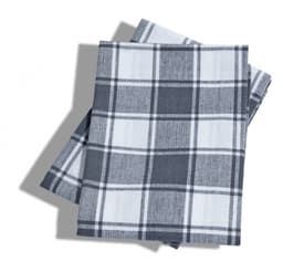 Queen Anne Kökshandduk 2-Pack Mörkgrå 45x65cm