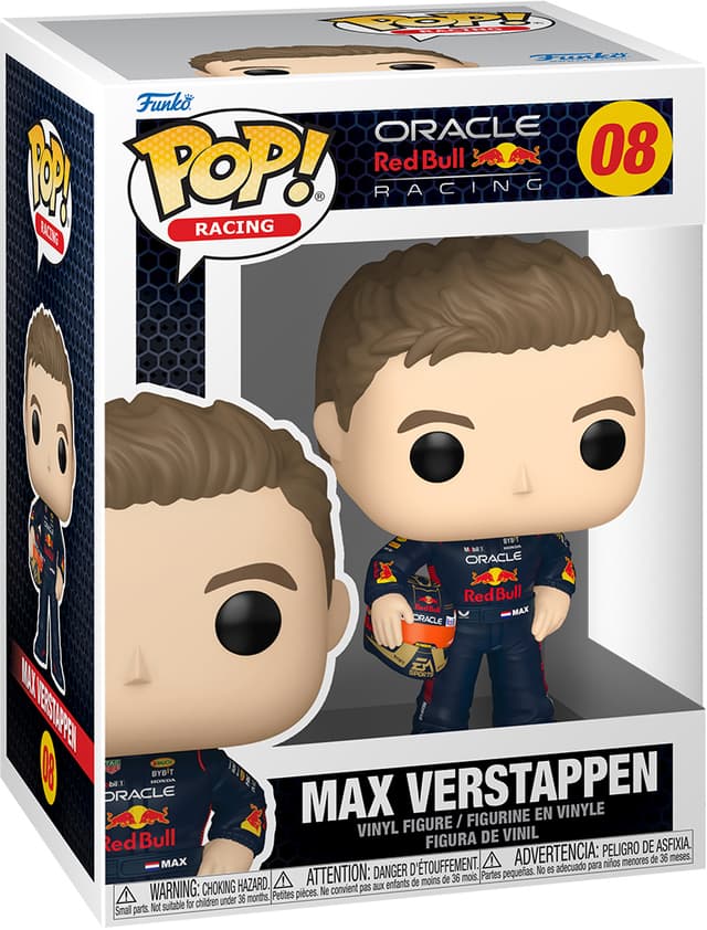 Funko POP! Formula 1 Max Verstappen figur