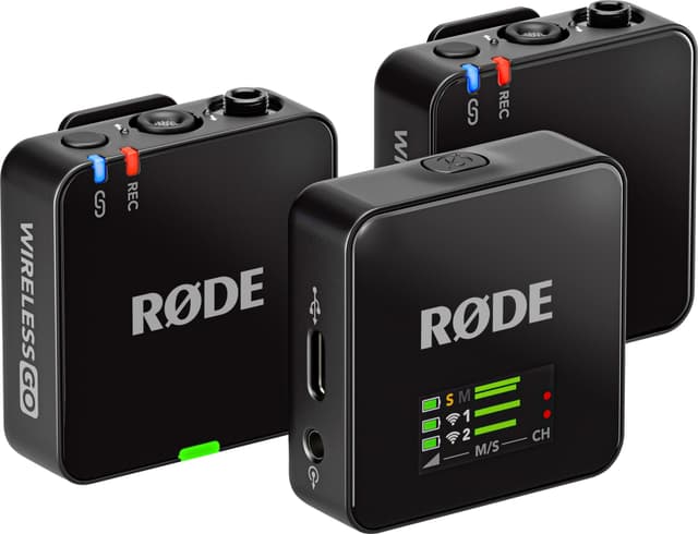 RØDE GO Gen 3 Trådlös lavalier-mikrofon