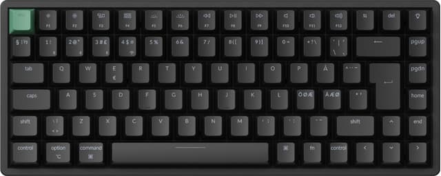 Keychron K2 HE Black trådlöst gamingtangentbord