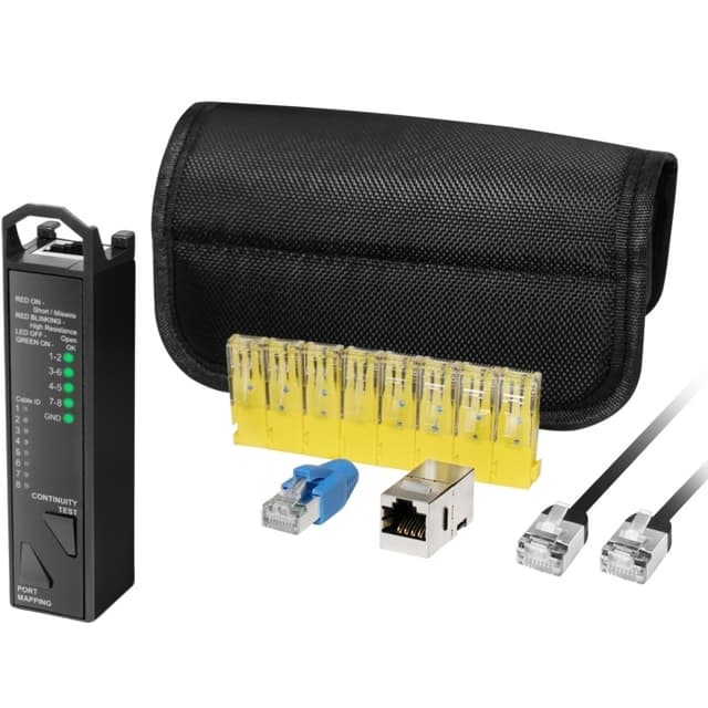 LogiLink 3-i-1 nettverkskabeltester og portkartlegging