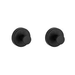 Krokar med Sugkopp, 2 pack Svart