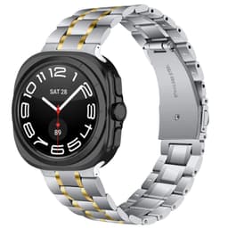 Klockband i Rostfritt Stål för Samsung Galaxy Watch 7 Ultra 47MM Slive
