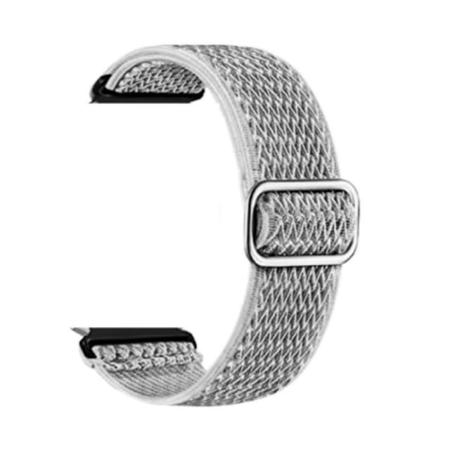 Fitbit Versa 2 Nylon Klockarmband Ljusgrå