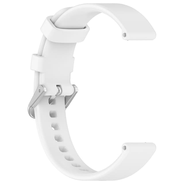 14 mm silikone urrem til Garmin Lily2 Hvid