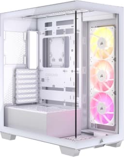 Corsair 3500X ARGB Mid-Tower PC-kabinet (hvid)