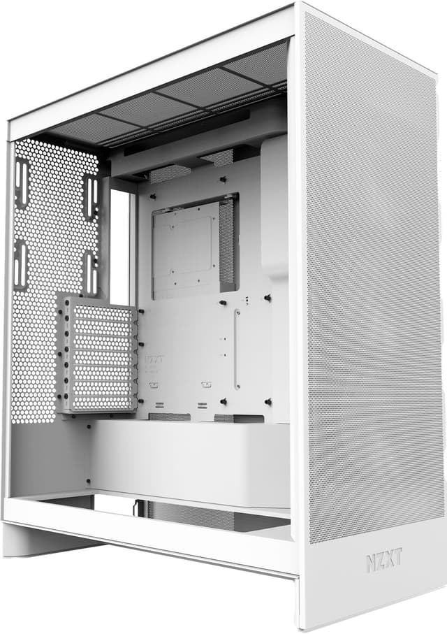 NZXT H7 Flow (2024) Mid-Tower PC-kabinett (hvit)