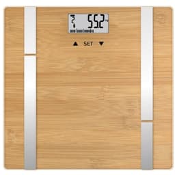 Terraillon Personvekt Bamboo Fit BMI 10 brukere, 180 kg