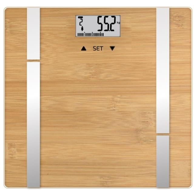 Terraillon Personvekt Bamboo Fit BMI 10 brukere, 180 kg