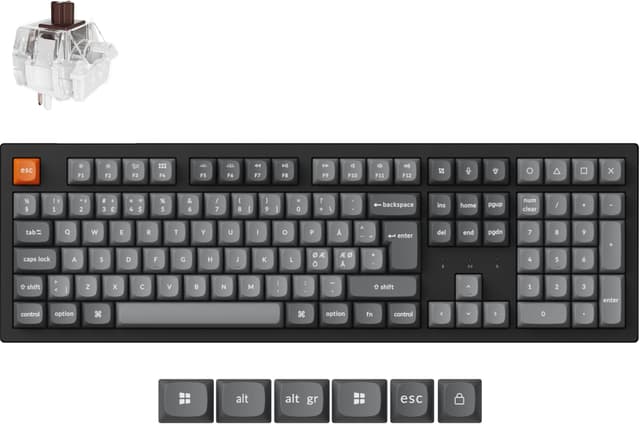 Keychron K10 Max Wireless tangentbord
