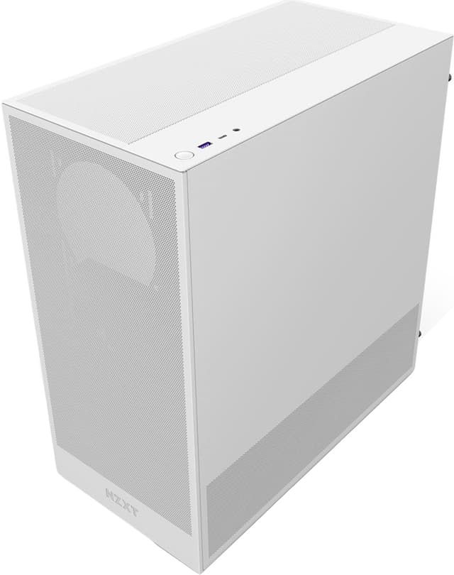 NZXT H5 Flow 2024 PC kabinett (hvit)