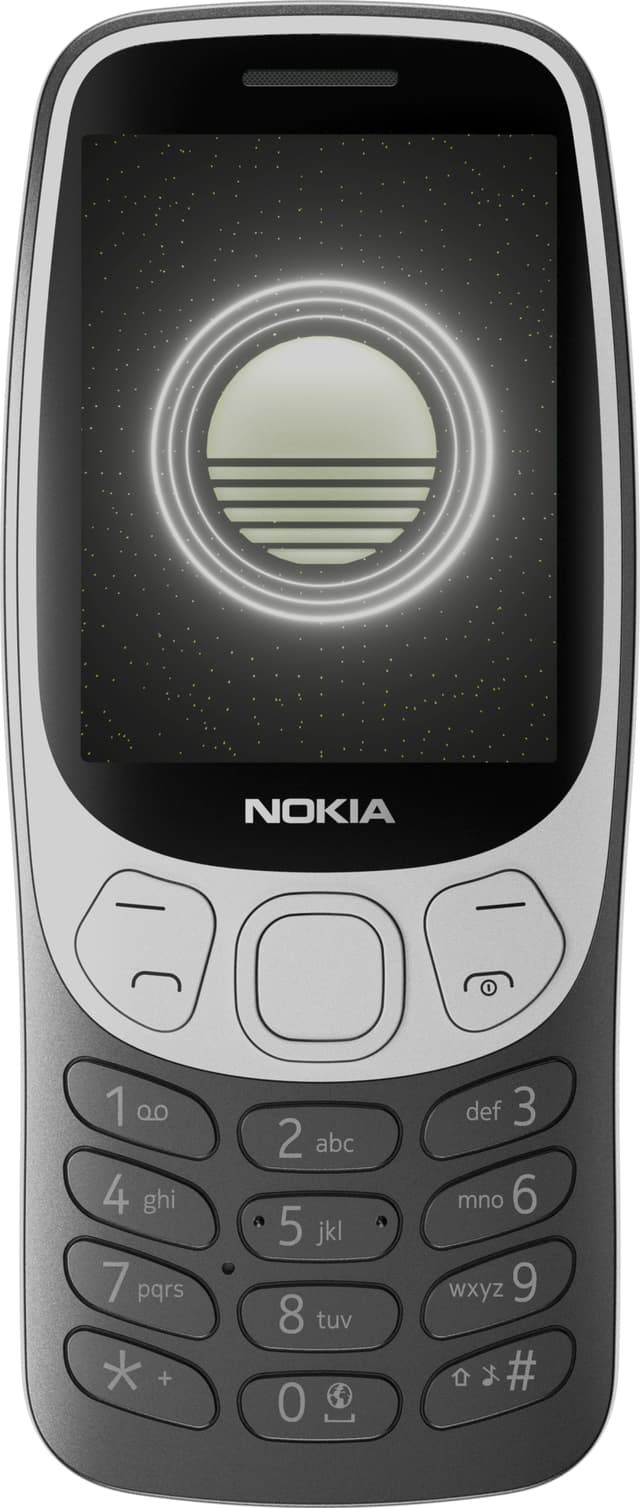 Nokia 3210 4G matkapuhelin (musta)