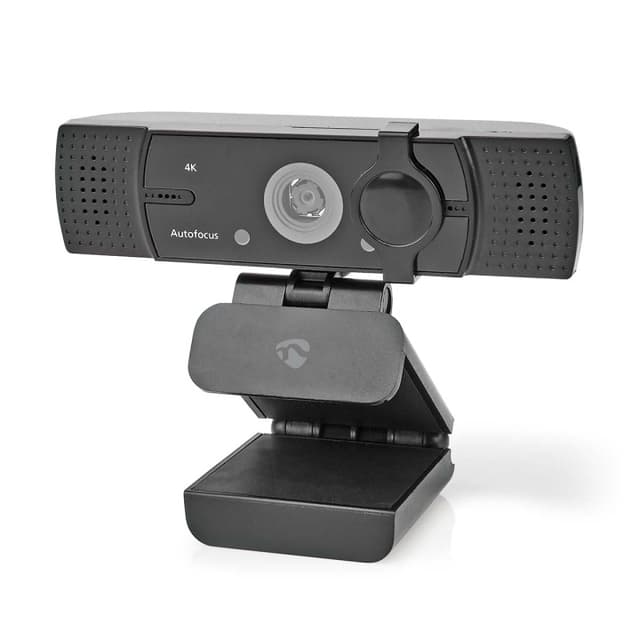 Nedis Webkamera | Full HD@60fps / 4K@30fps | Autofokus | Built-In Microphone | Sort