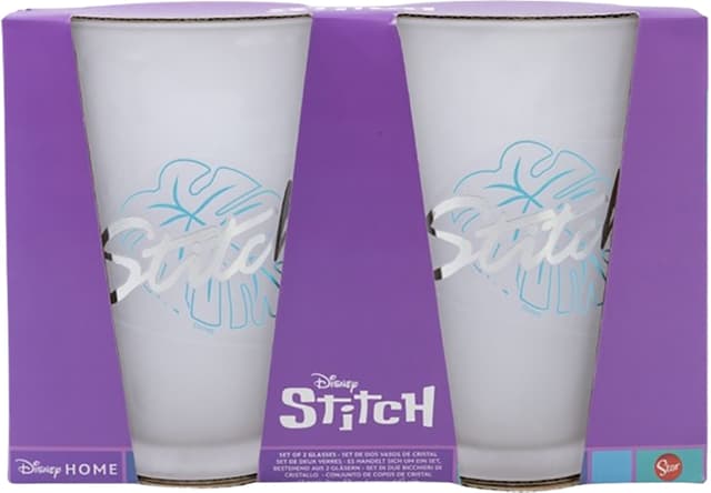 Konix Stitch vandglas (2-pakke)