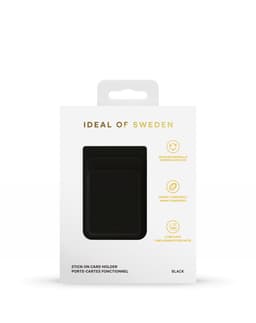 Stick on Card Holder Black