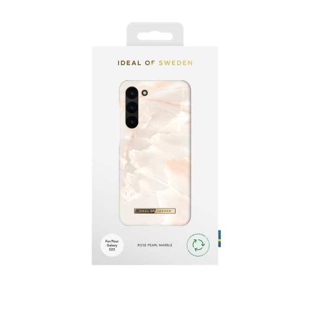 Printed Case Galaxy S23 Rose Pearl Marble