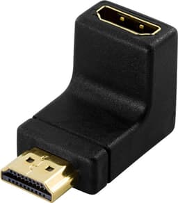 DeLOCK HDMI-adapter, 19-pinners ha til ho, vinklet (65071)