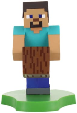 Cable Guys Minecraft mini smarttelefon/kontroller holderfigur (Steve)