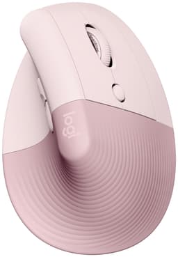 Logitech Lift Vertical trådløs mus (rose)
