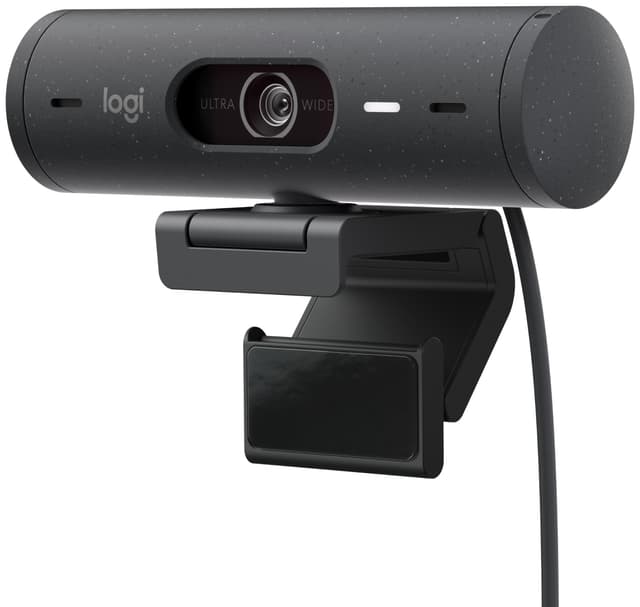 Logitech Brio 500 webkamera (grafitt)