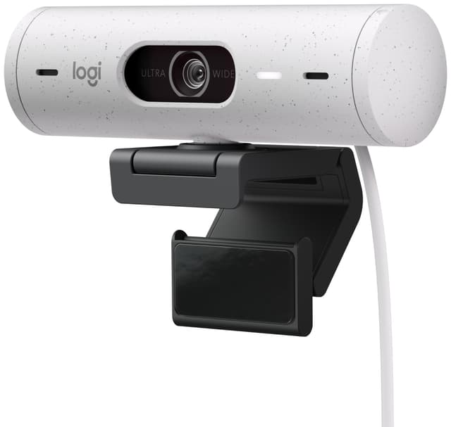 Logitech Brio 500 webbkamera (off-white)