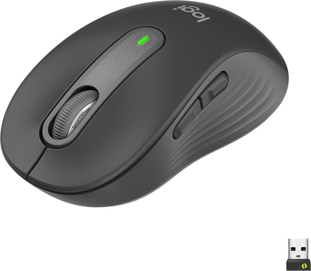 Logitech Signature M650 Medium Wireless Mouse (grafitt)