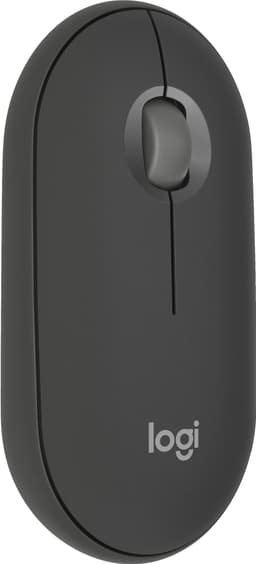 Logitech Pebble Mouse 2 M350s trådløs mus (Grafitt)