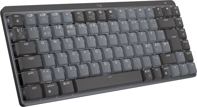 Logitech MX Mechanical Mini trådløst tastatur (grafitt)