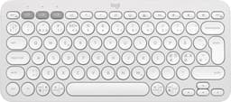 Logitech Pebble Keys 2 K380s trådlöst tangentbord (Off-White)