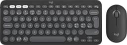 Logitech Pebble 2 K380S/M350S tangentbords- och muskombination (grafit)